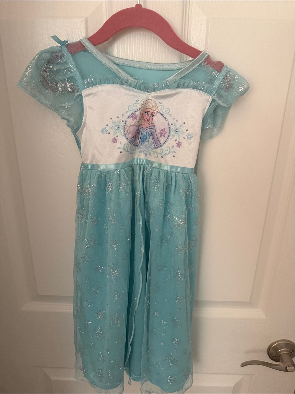 Disney 3t Blue Elsa-Inspired Nightgown Pajamas
